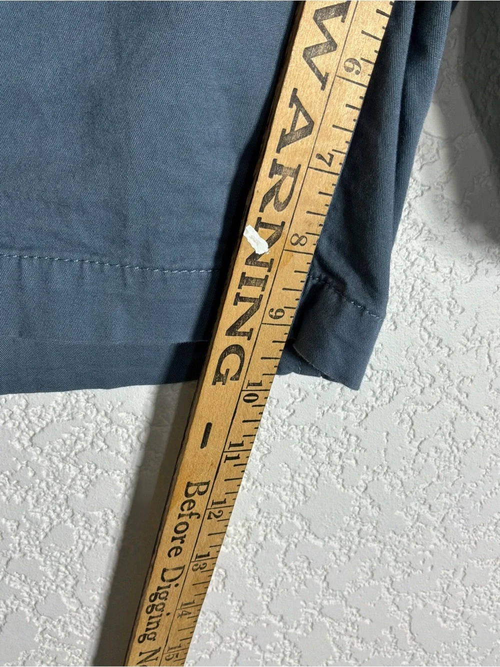 Men's 511 Tactical Blue Chino Shorts Size 38
